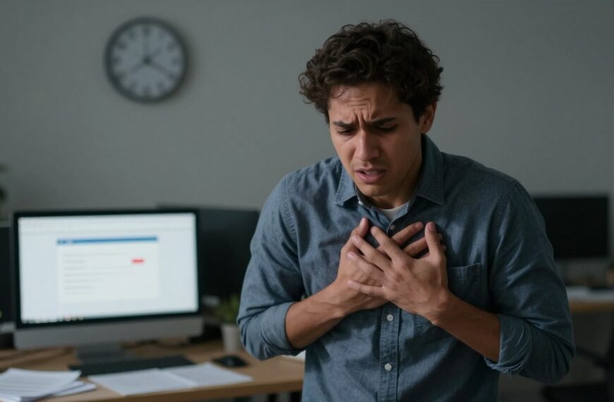 Jak wygląda atak paniki – objawy, przebieg i co dzieje się z organizmem